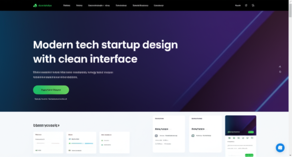 Tech Startup Website